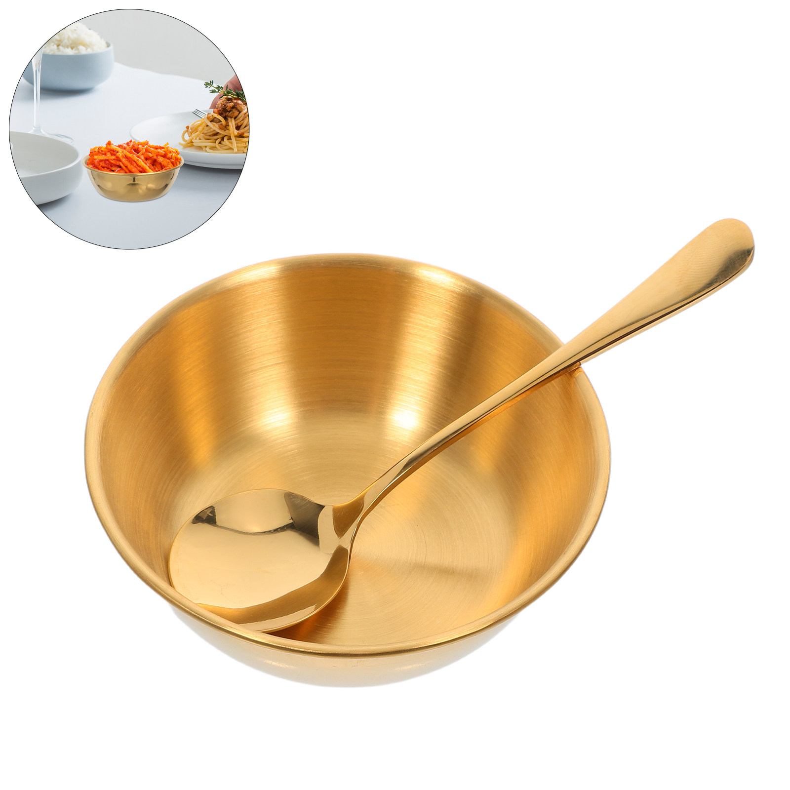 Meal Prep Yogurt Cups - 6 set Stainless Steel Dipping Bowls