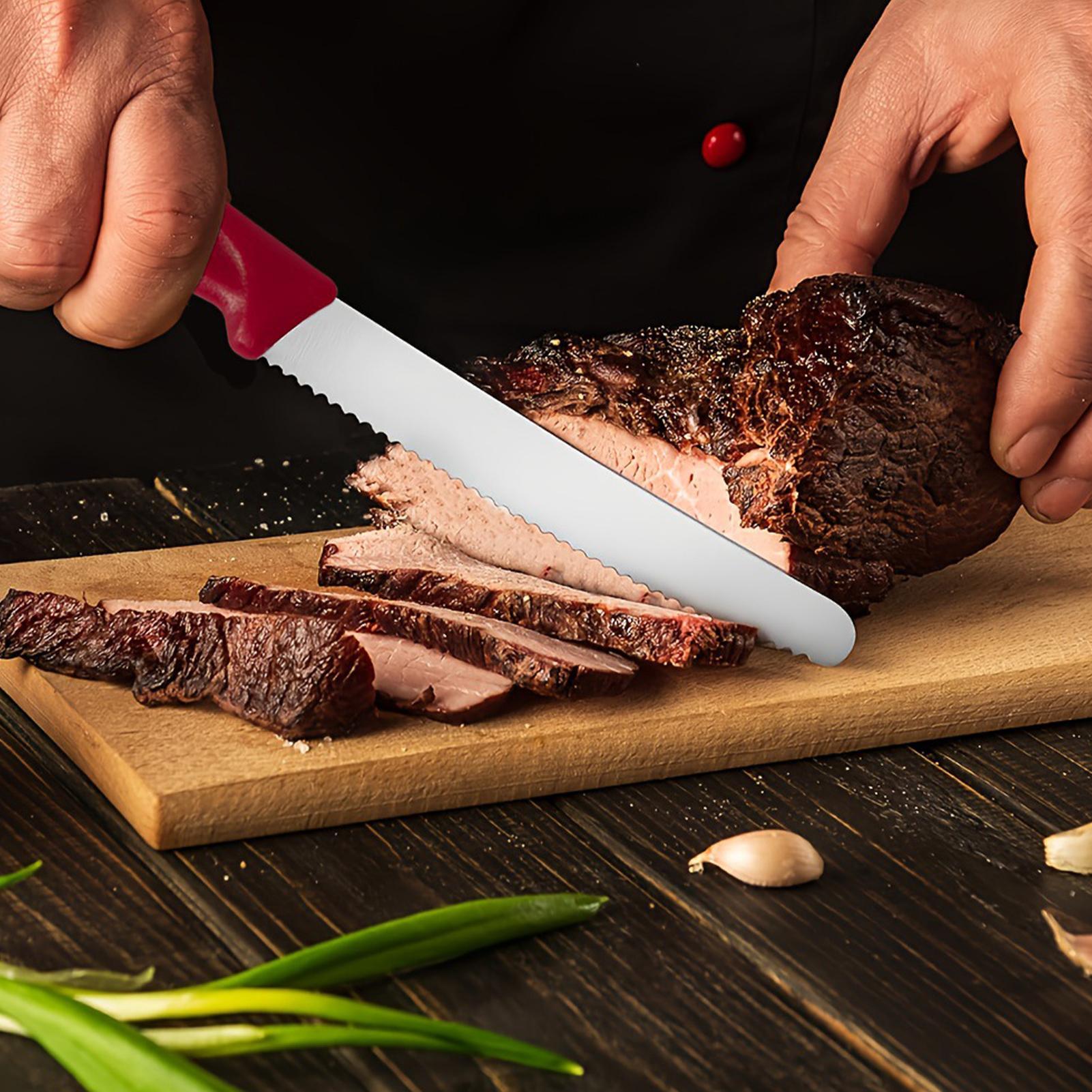 Serrated Steak Cutter 5 Pieces - Meal Prep Usa 评论和价格