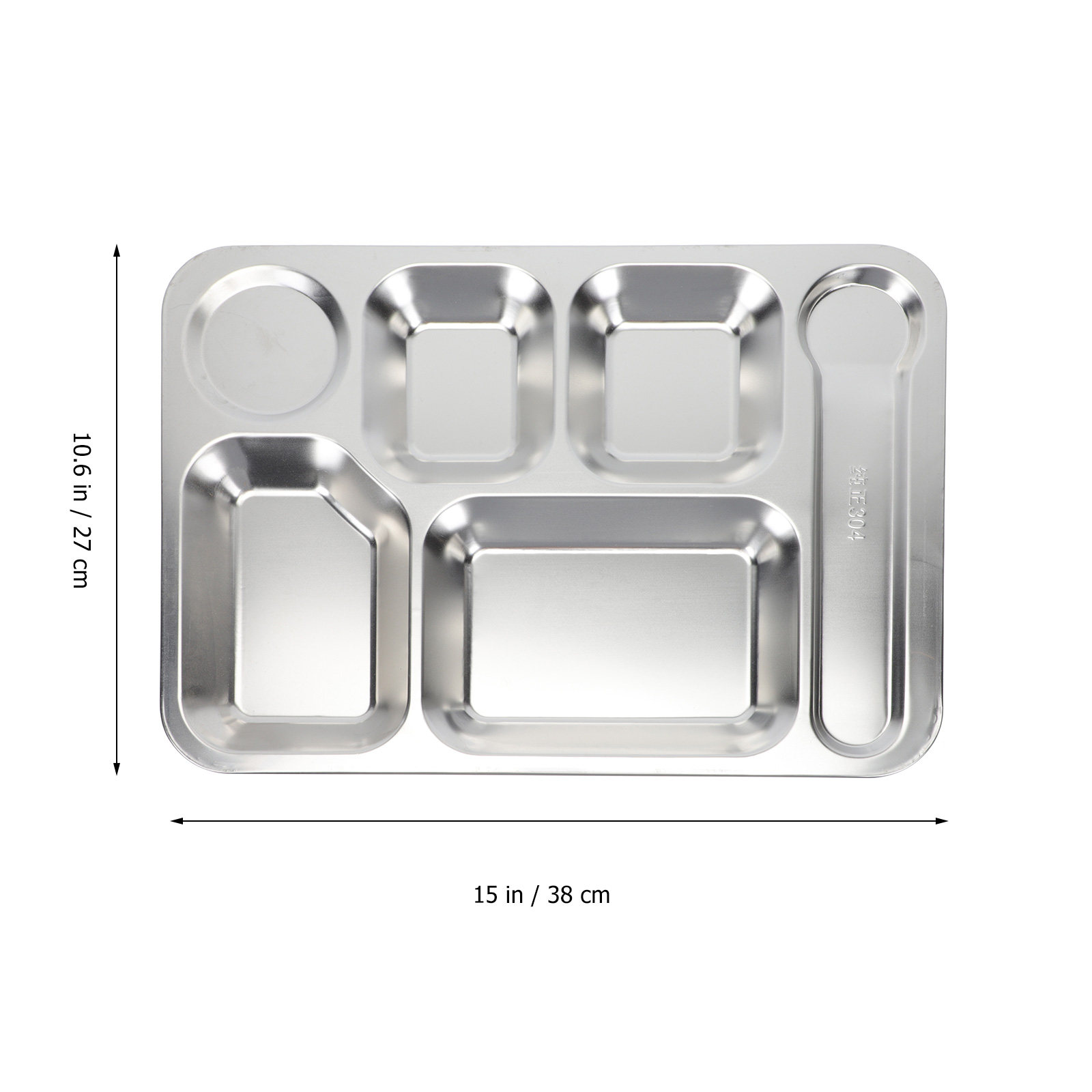 1pc Stainless Steel 6-Compartm - Meal Prep Usa 评论和价格