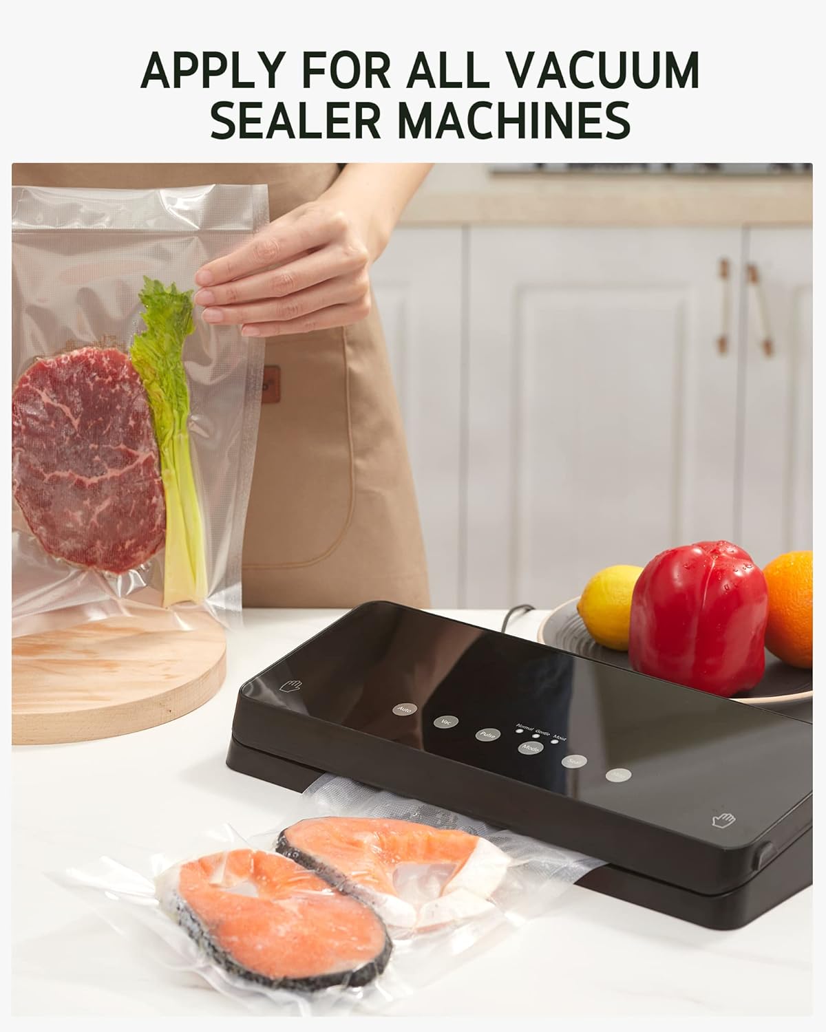 150Pcs Vacuum Sealer Bags Pre- - Meal Prep Bulking 评论和价格