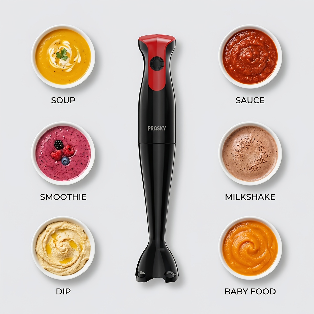 Immersion Hand Blender Electri - Meal Prep Smoothies 评论和价格