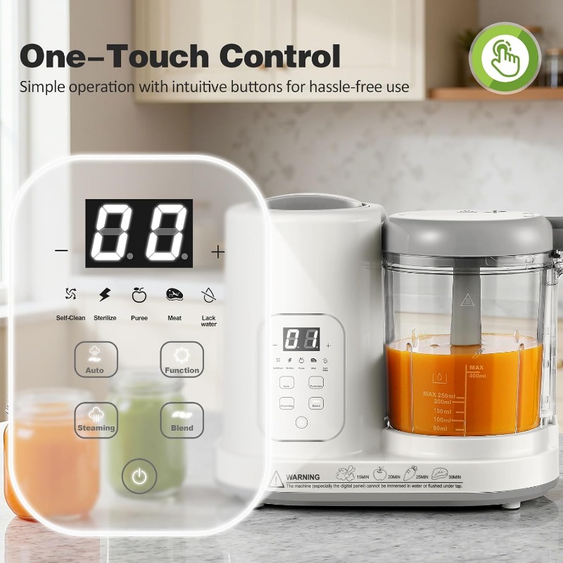Baby Food Maker Steamer Blende - Meal Prep Smoothies 评论和价格