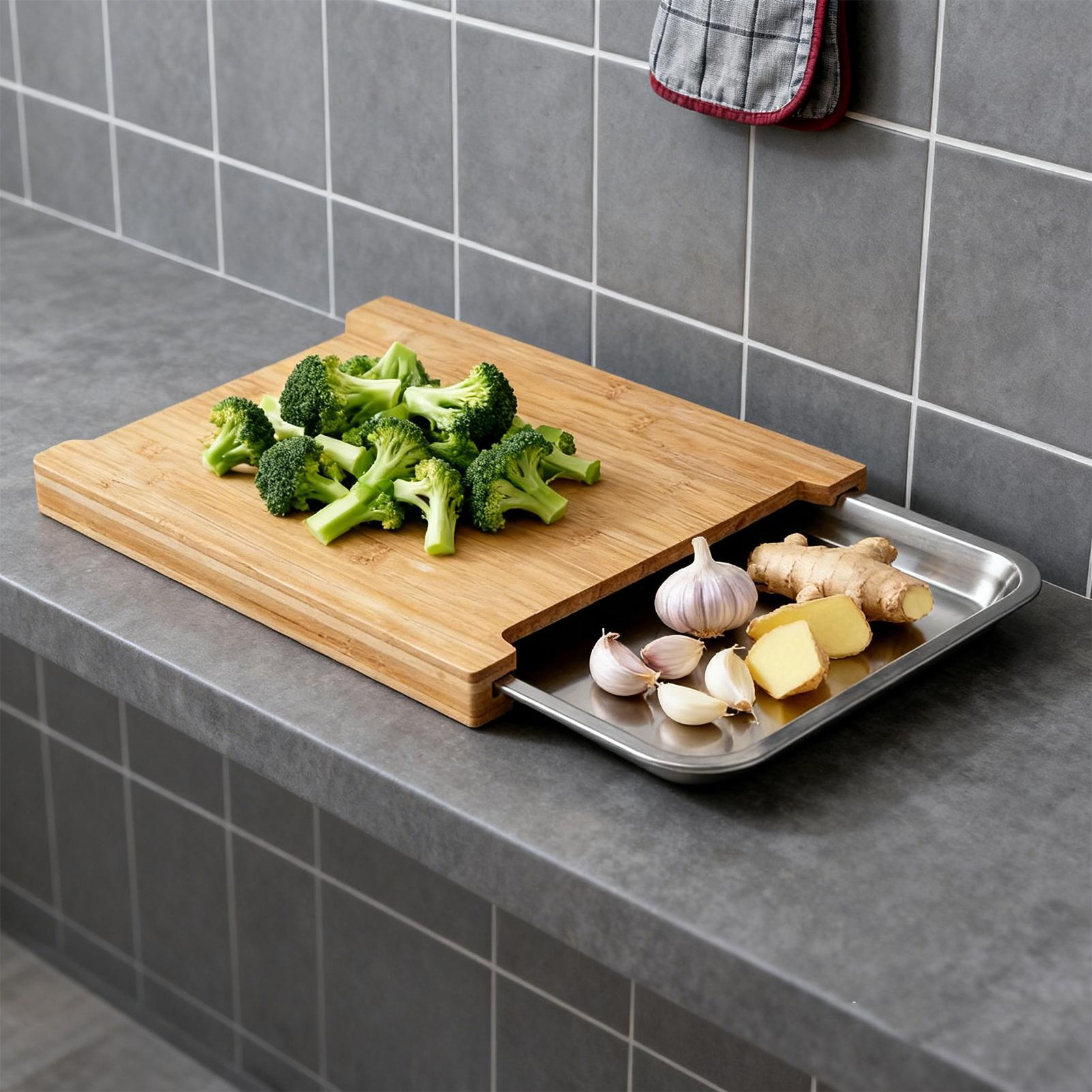 Wooden Cutting Board Non-Slip  - Meal Prep Usa 评论和价格