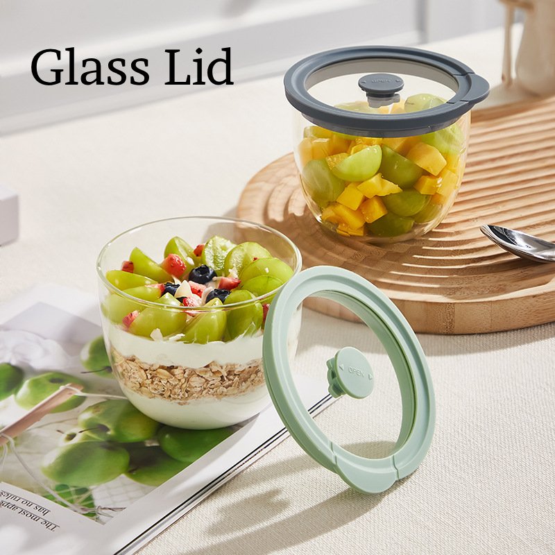 Glass Overnight Oats Container - Meal Prep Yogurt Cups 评论和价格