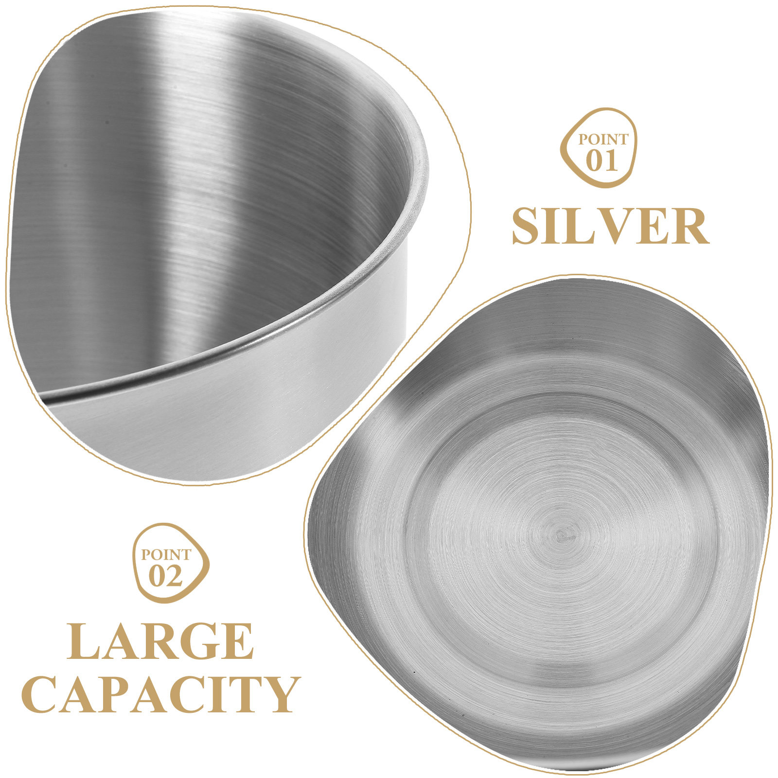 Deep Stainless Steel Mixing Bo - Meal Prep Usa 评论和价格